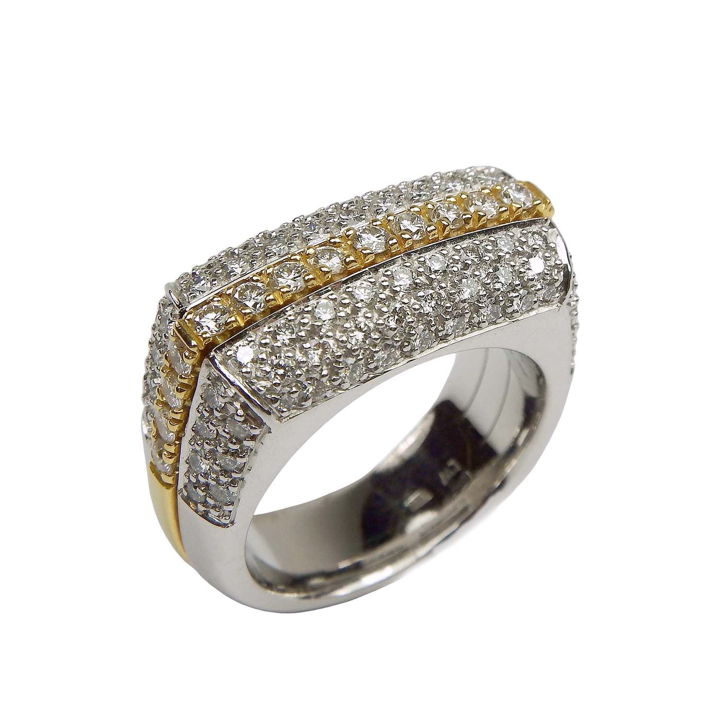 Brillantring Leo Wittwer Kollektion Gold 750/000