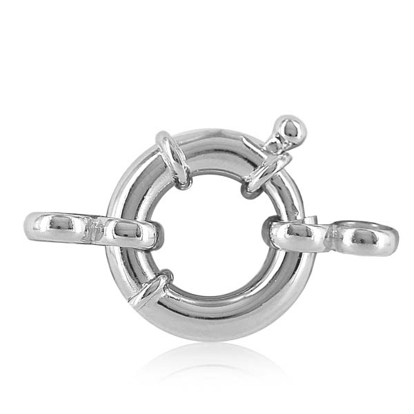 Perlschließe Silber rhodiniert