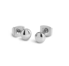 Boccia nickelfreie Ohrstecker Titan