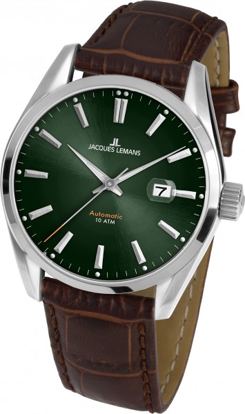 Jacques Lemans Herrenuhr 1-1846-1C Derby Automatik