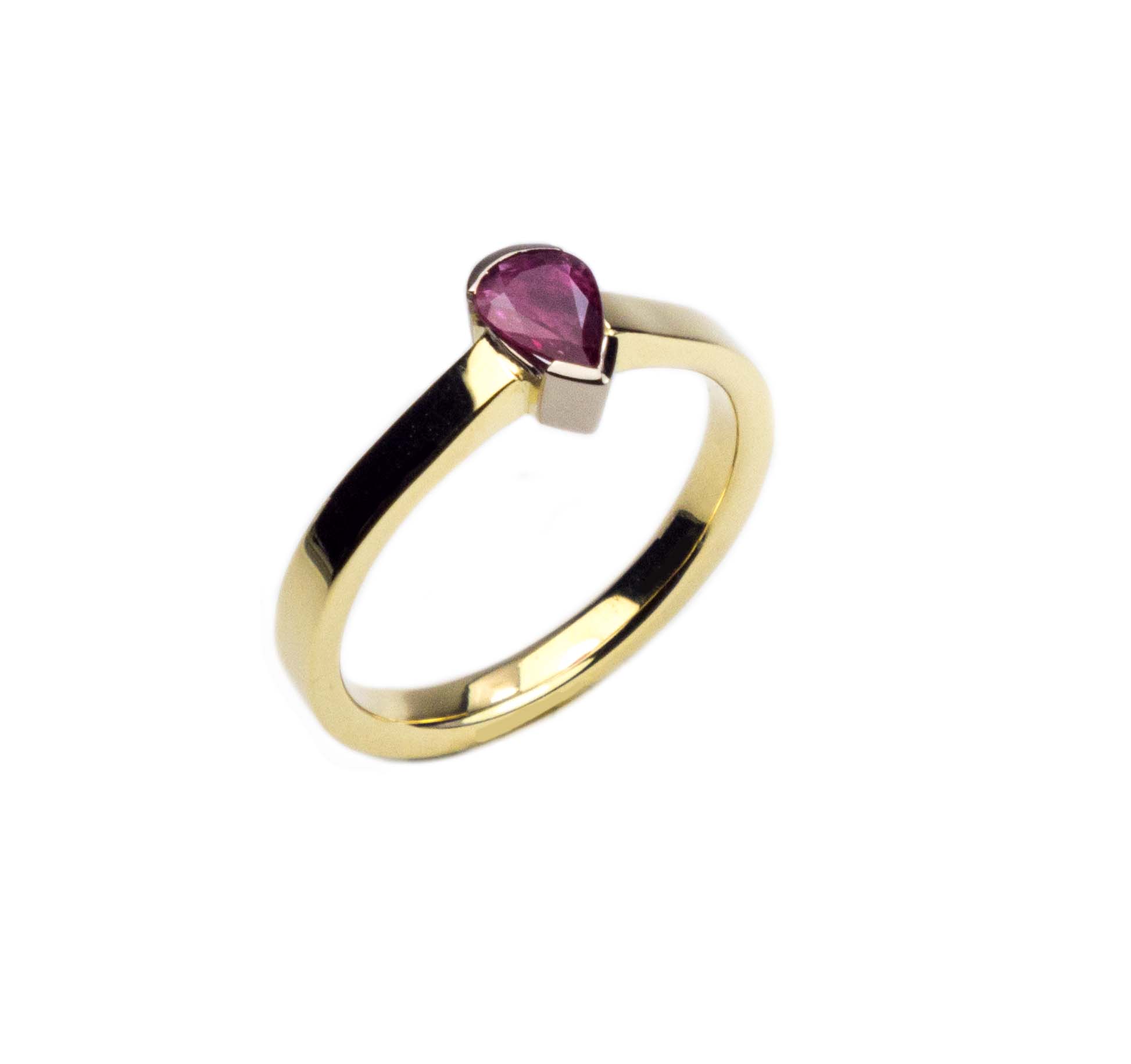 Rubinring Gold 585/000