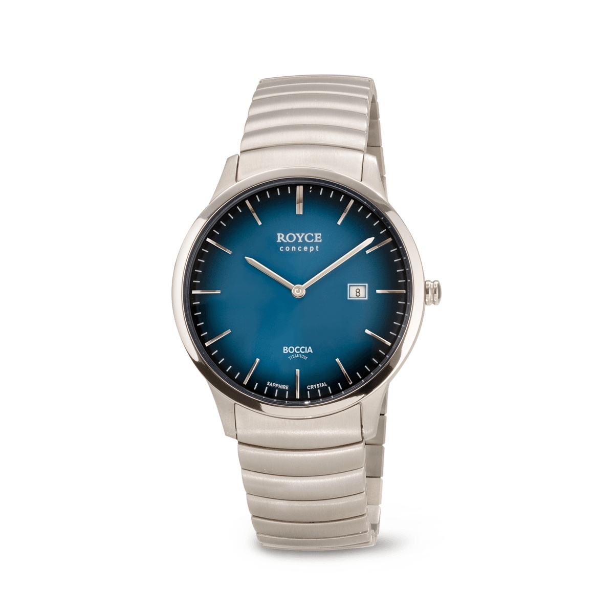 Boccia Titanium nickelfreie Herrenuhr Royce Concept