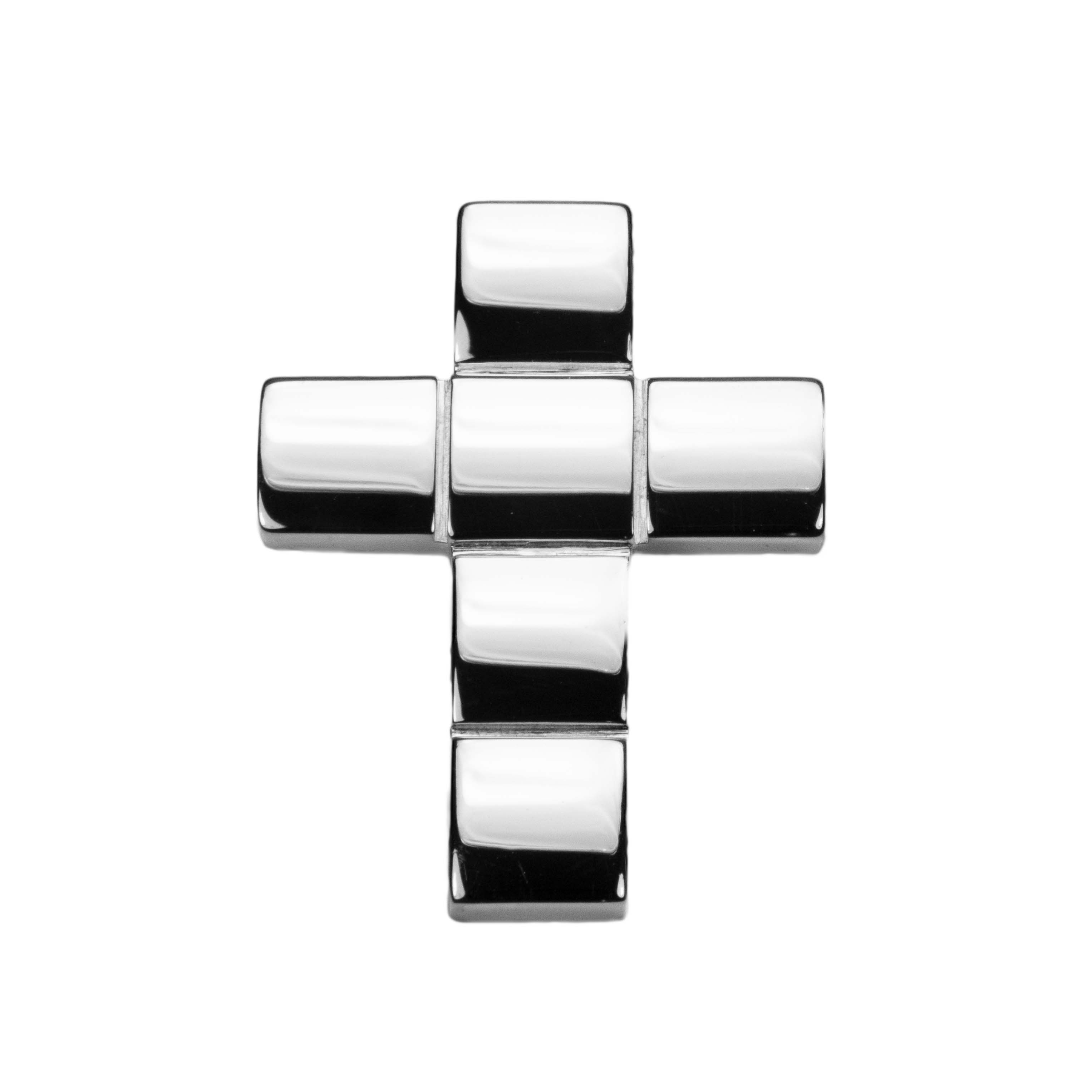 Quinn Kreuz Sterlingsilber poliert