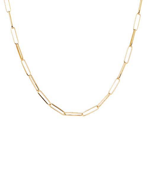 PDPAOLA Halskette Big Statement Sterlingsilber vergoldet