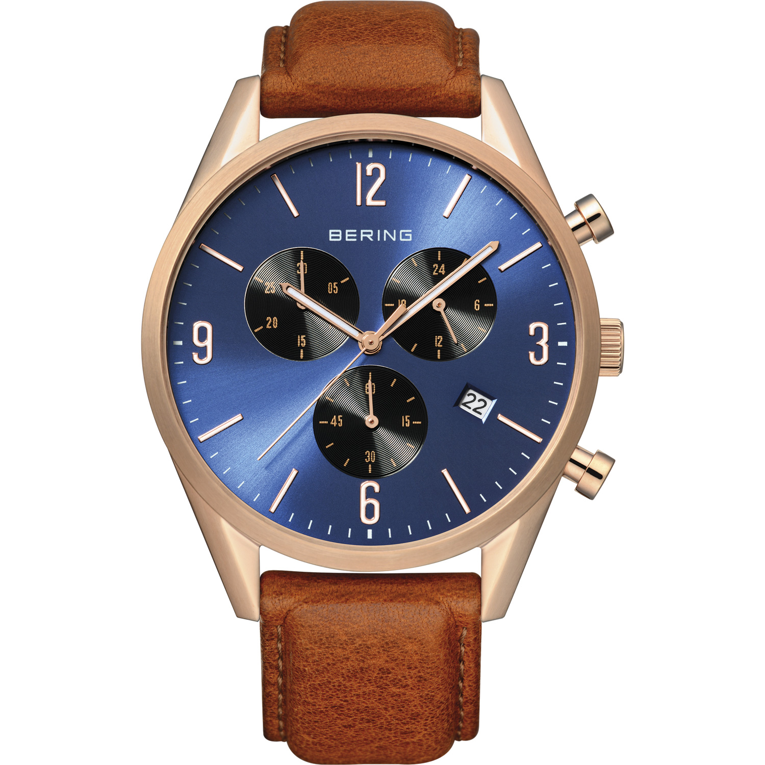 Bering Herrenuhr Chronograph