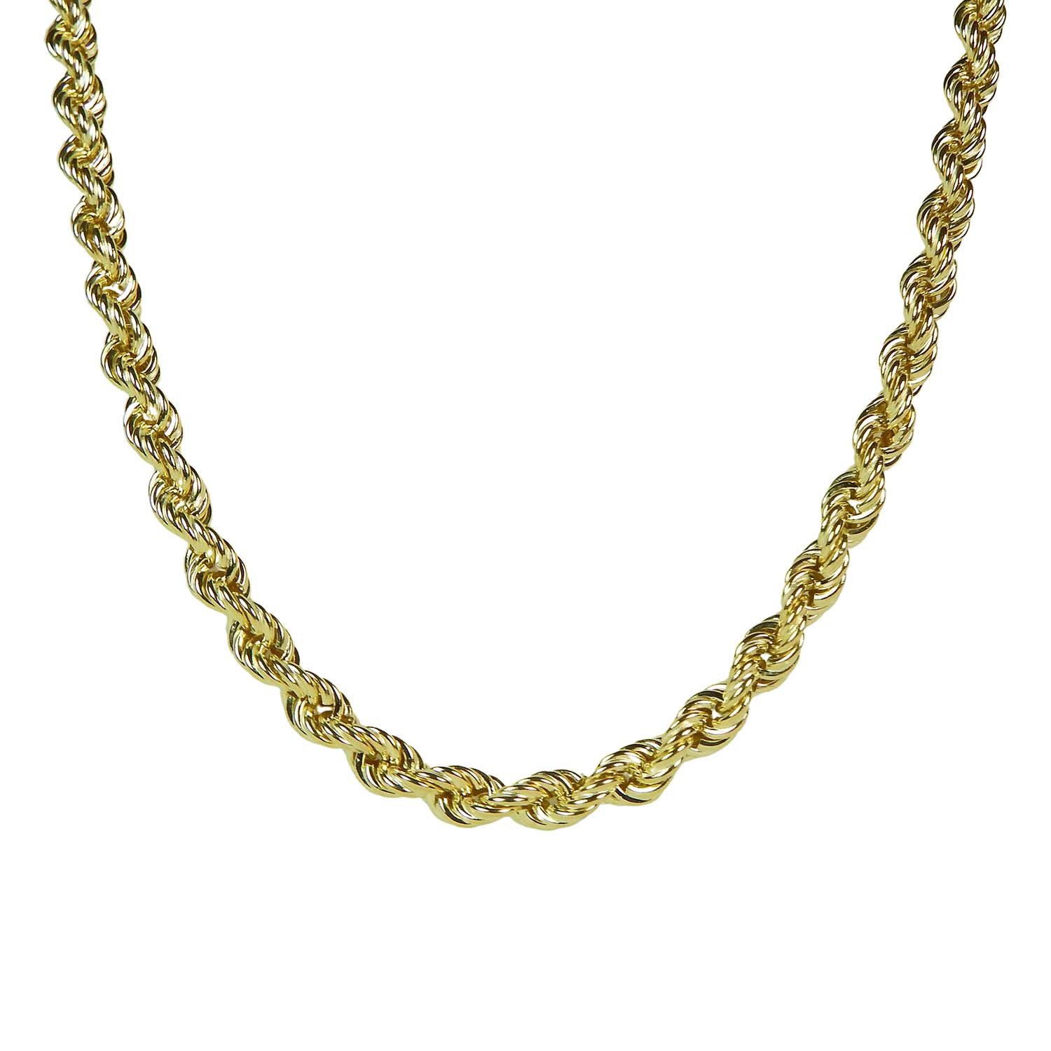 Kordelkette aus Gelbgold 375/000