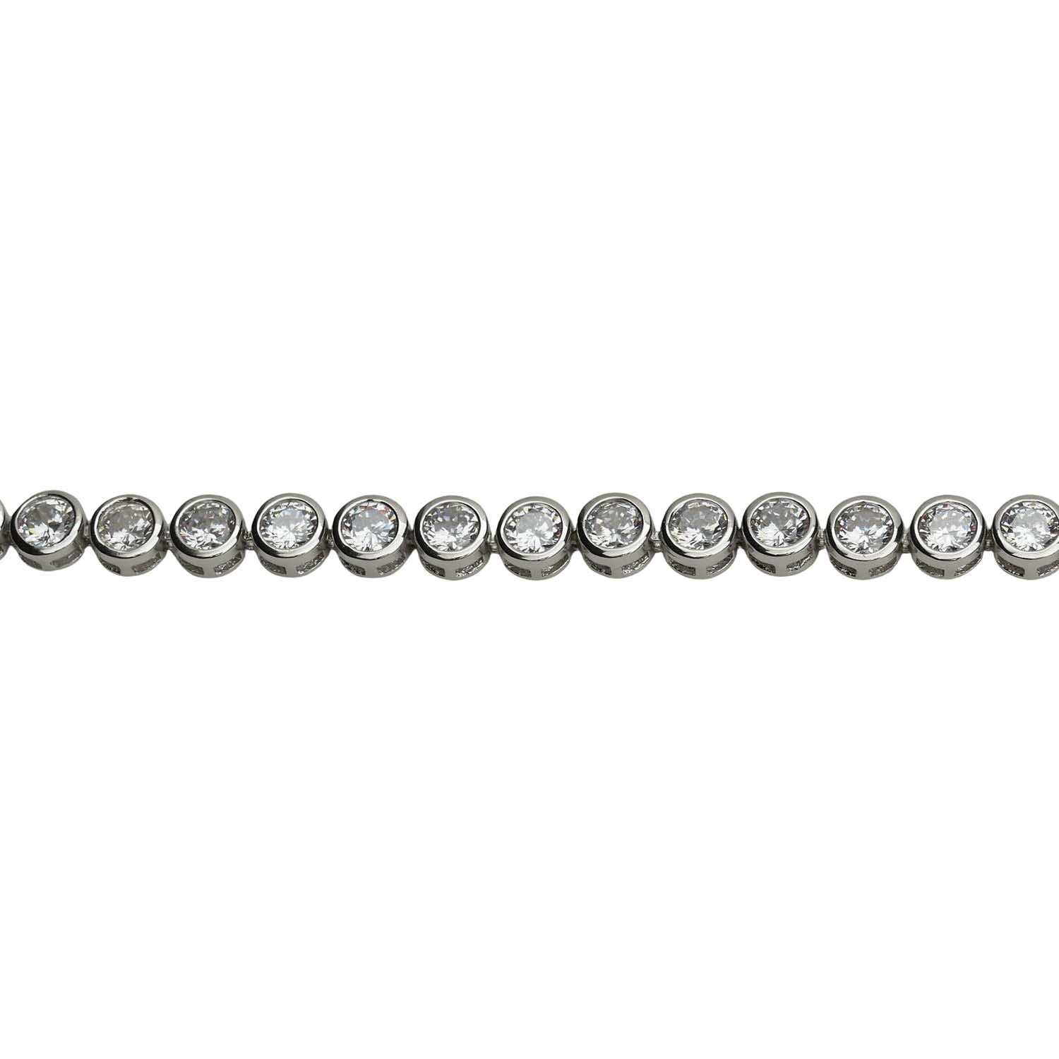 Tennisband Armband für Damen aus Sterlingsilber mit Zirkonia