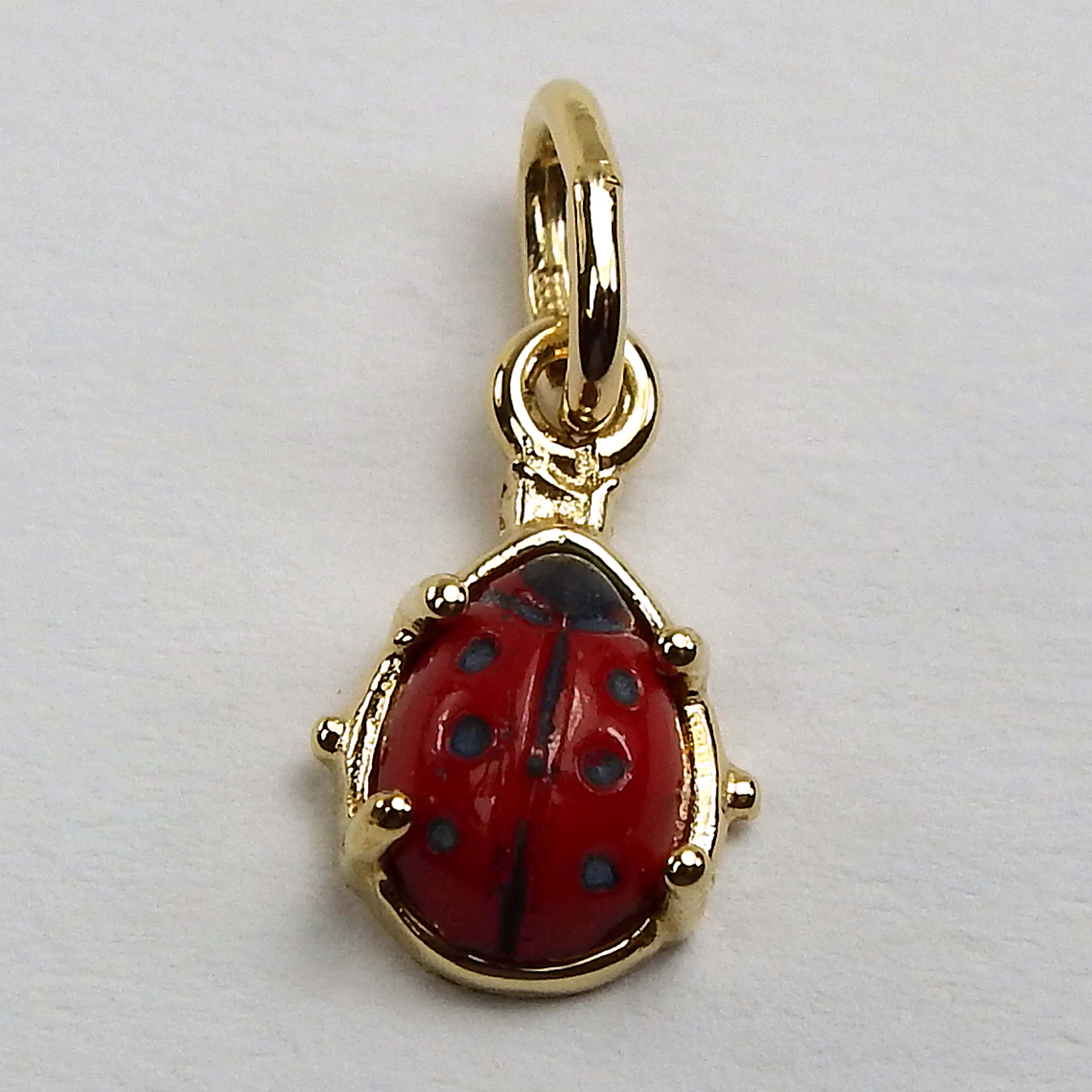 Kinderanhänger Gold 333/000 Marienkäfer 50 % reduziert