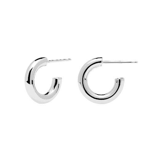 PDPAOLA Steckcreolen Mini Cloud Sterlingsilber