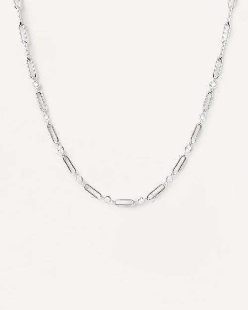 PDPAOLA Halskette Miami Sterlingsilber