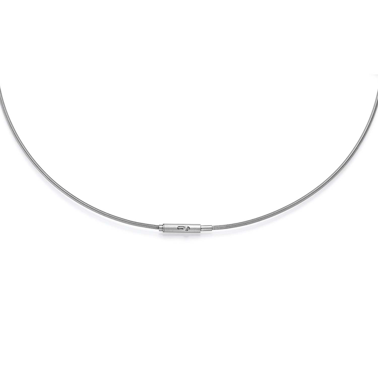 Bunz Halsreif Platin 950/000 1,25 mm stark 40 cm lang