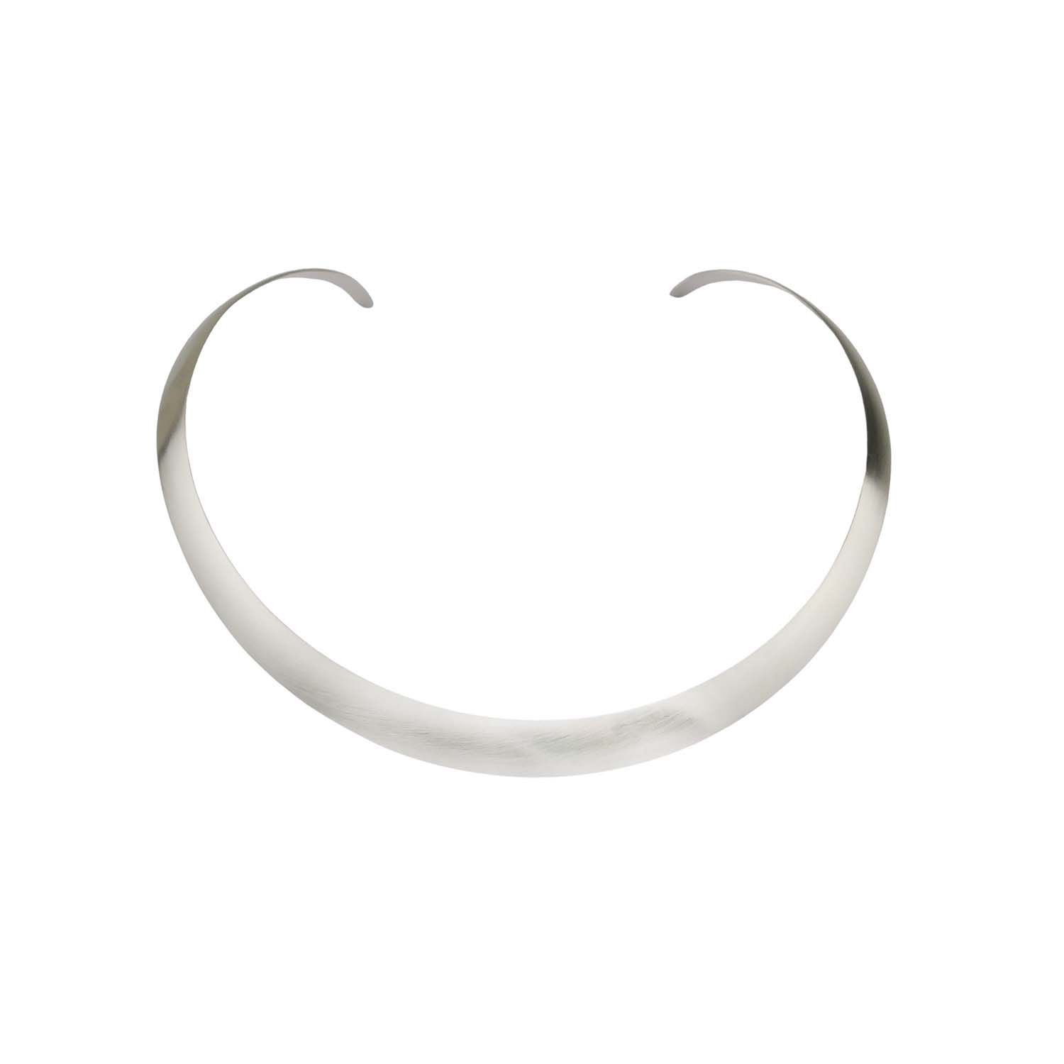 Quinn Halsreif Sterlingsilber mit seidenmatter Oberfläche