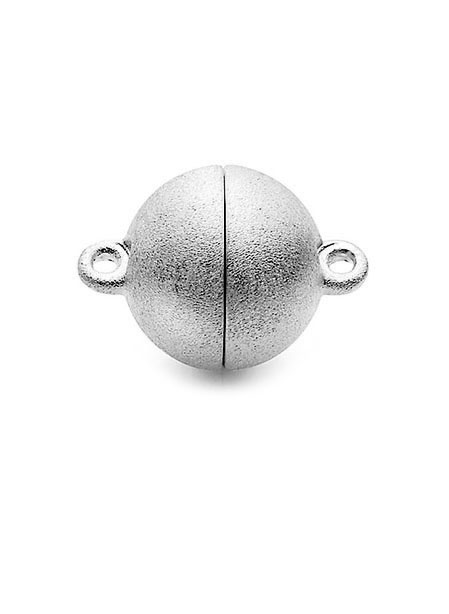 Magnetschließe Silber