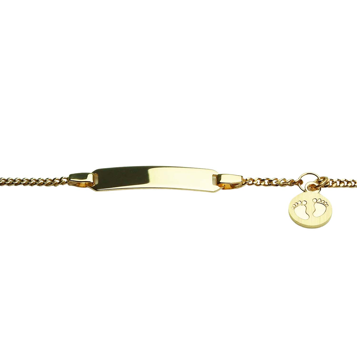 Baby-Armband Gelbgold 333/000 zum Gravieren