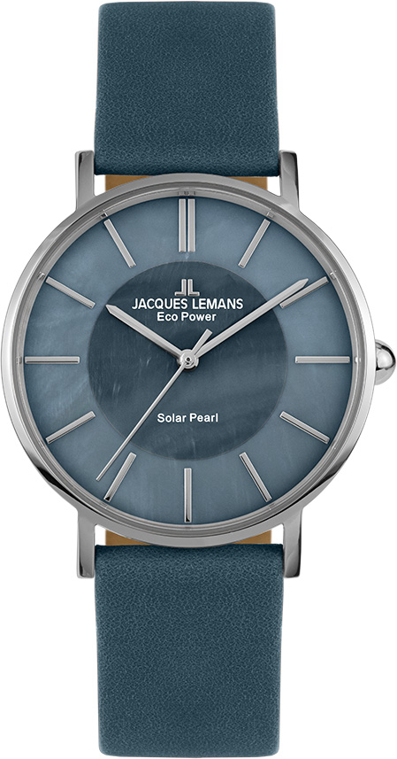Jacques Lemans Damenuhr Eco Power Solar Pearl 1-2112B