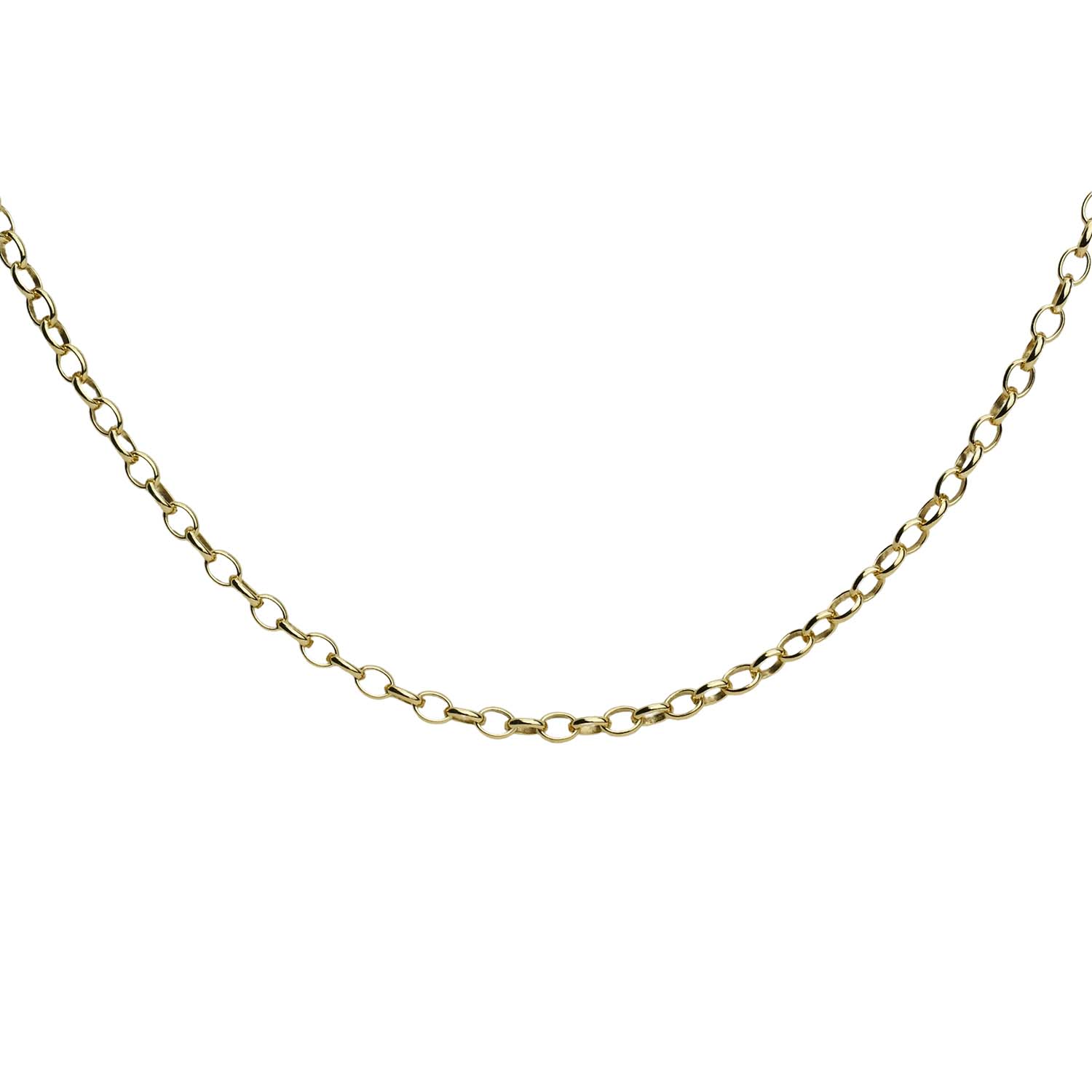 Massive Halskette Gelbgold 585/000 Weitanker