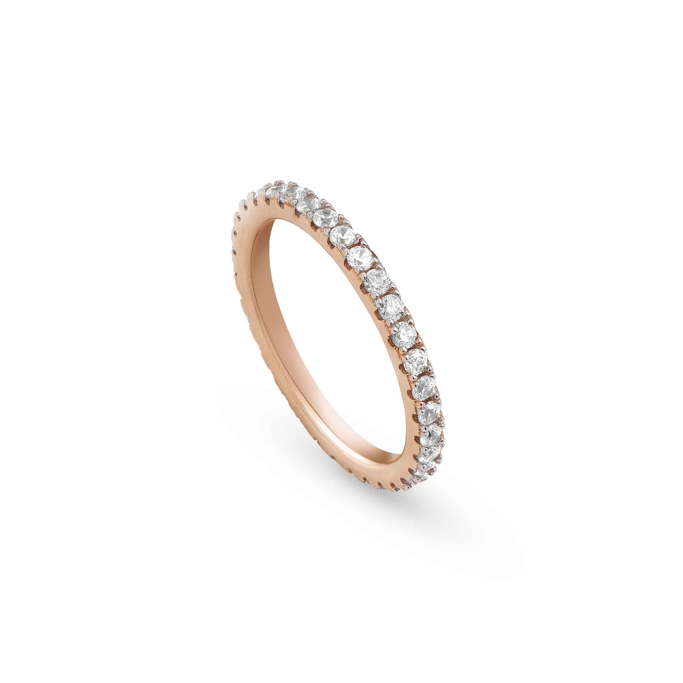 Nomination-Ring Easy Chic Sterlingsilber rosé goldplattiert