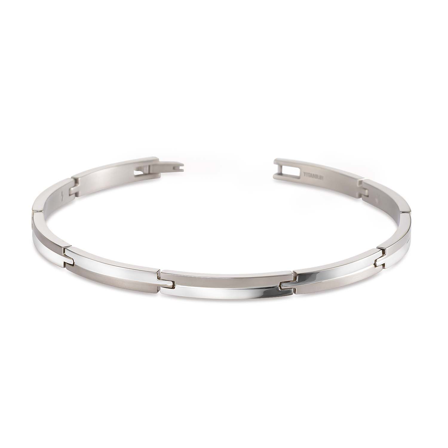 Boccia nickelfreies Armband Titan Titanarmband für Damen