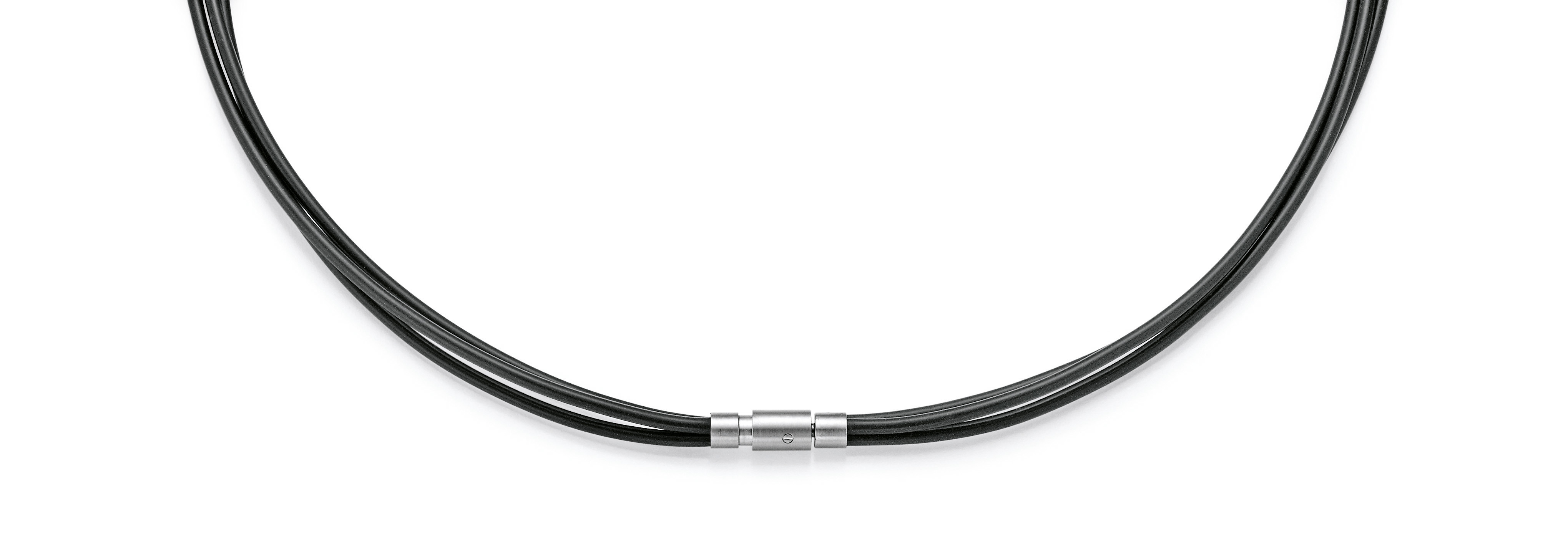 Bunz Halsreif Silikon dreifach 1,5 mm