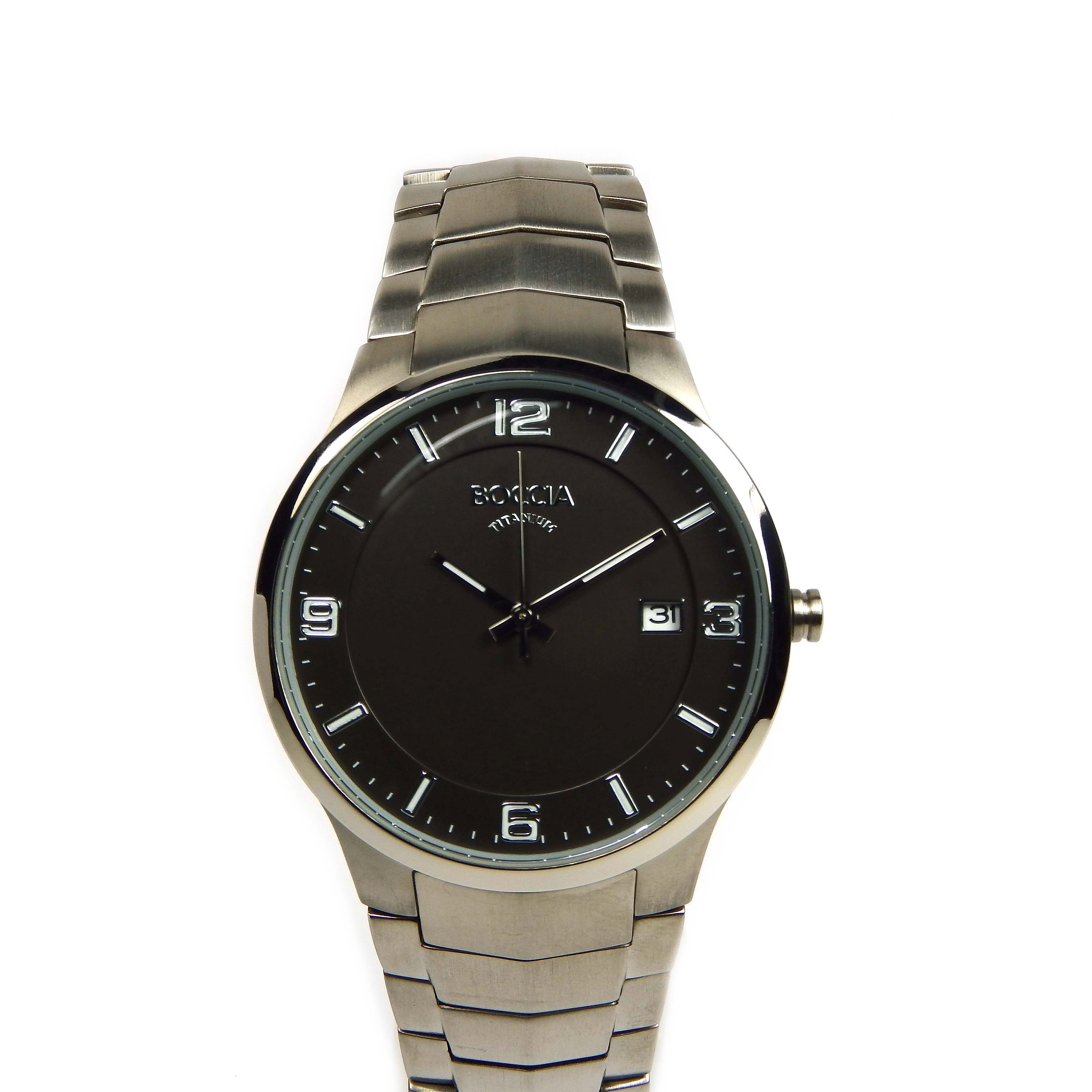 Boccia Titanium Herrenuhr Quartz