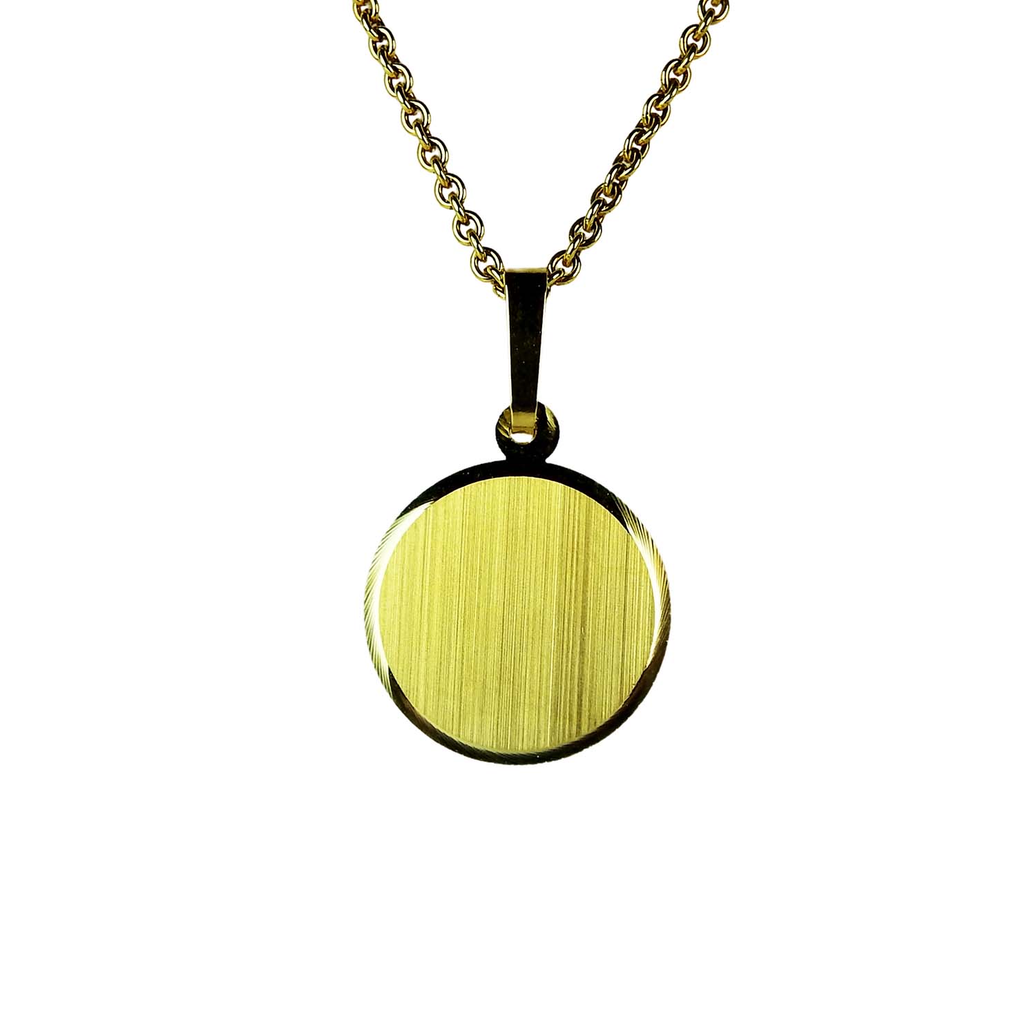 Gravurplatte Gold 585/00 Anhänger zum Gravieren