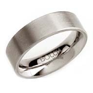 Boccia Ring Titan unisex nickelfreier Partnerring