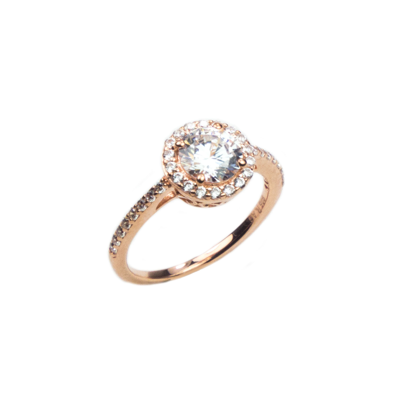 Ratius Damenring Sterlingsilber rosé