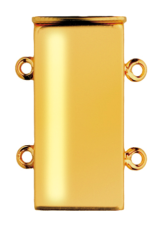 Magnetperlschließe Silber für Armbänder