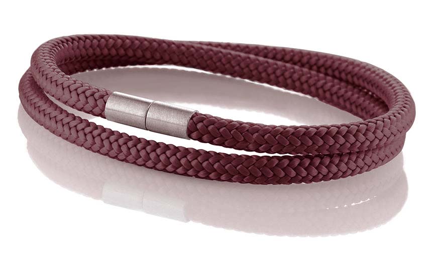 Seemannsgarn-Armband Föhr 4 mm doppelt