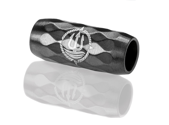 Seemannsgarn-Verschluss facettiert Fähnrich 4 mm