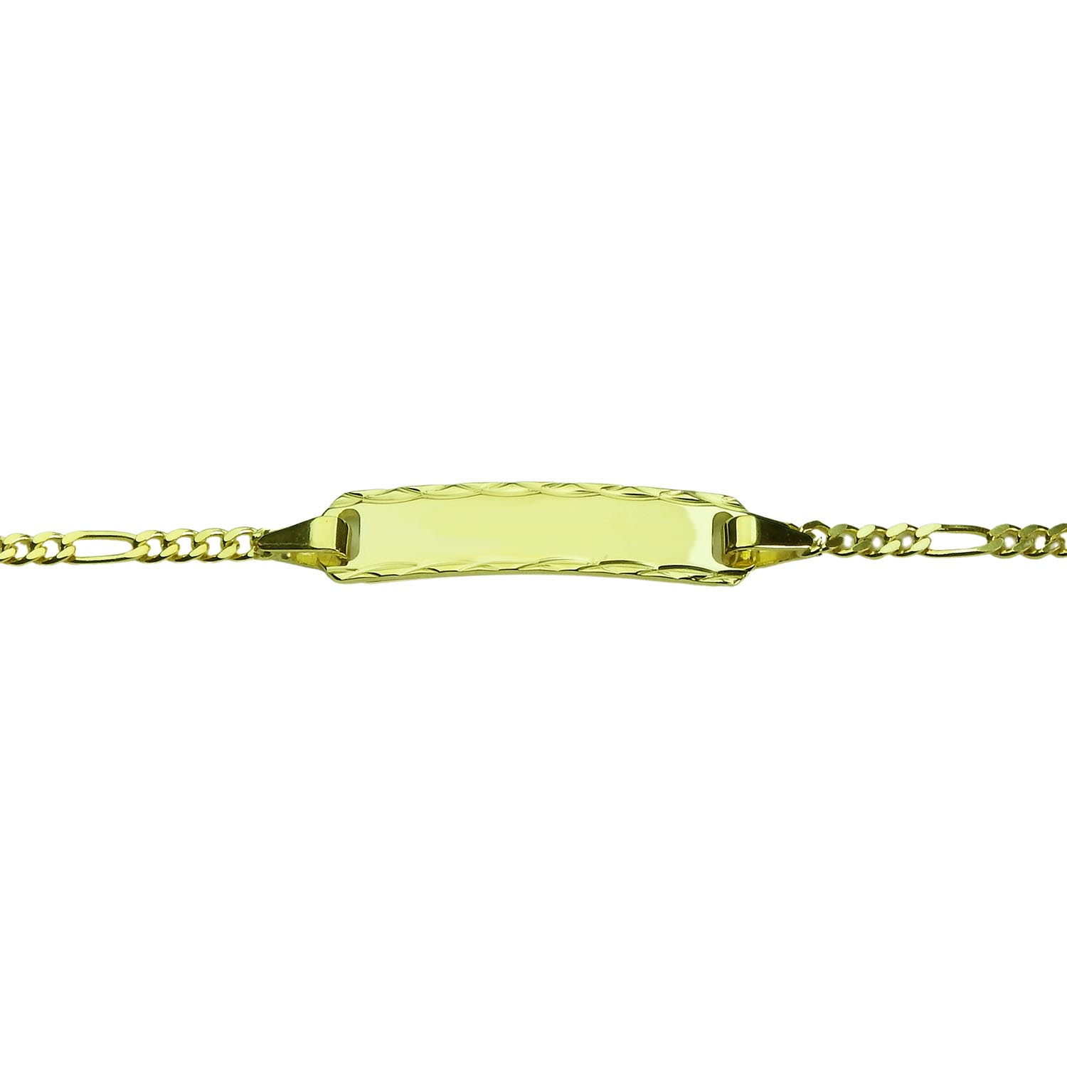 Baby-Armband Gelbgold 333/000 zum Gravieren